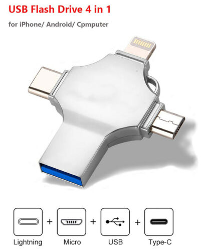 OTG UNIVERSAL IPHONE TYPEC USB SAMSUNG 256GB