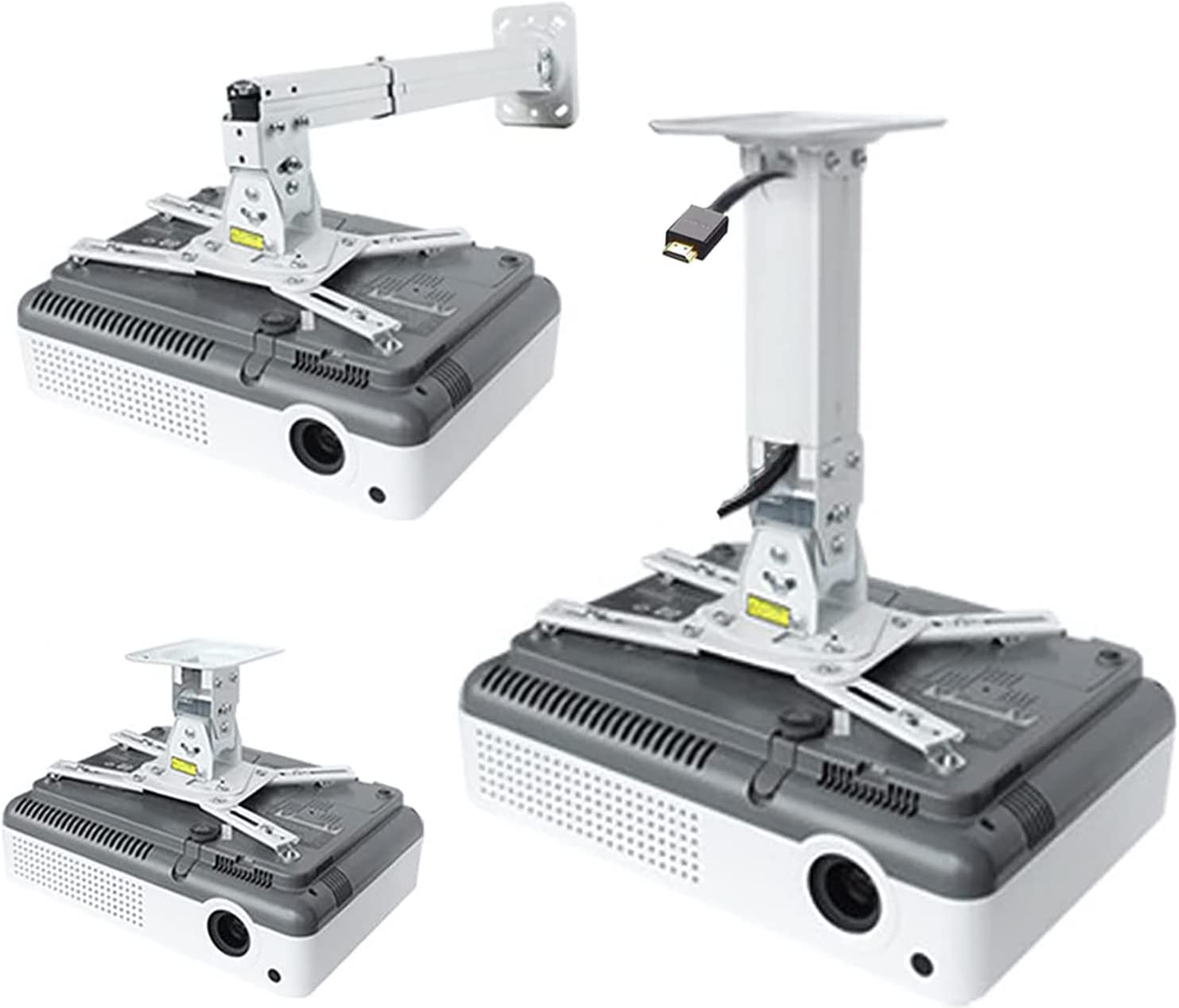 Adjustable Projector Ceiling Mount Heavy Duty Projector 40-60 cm