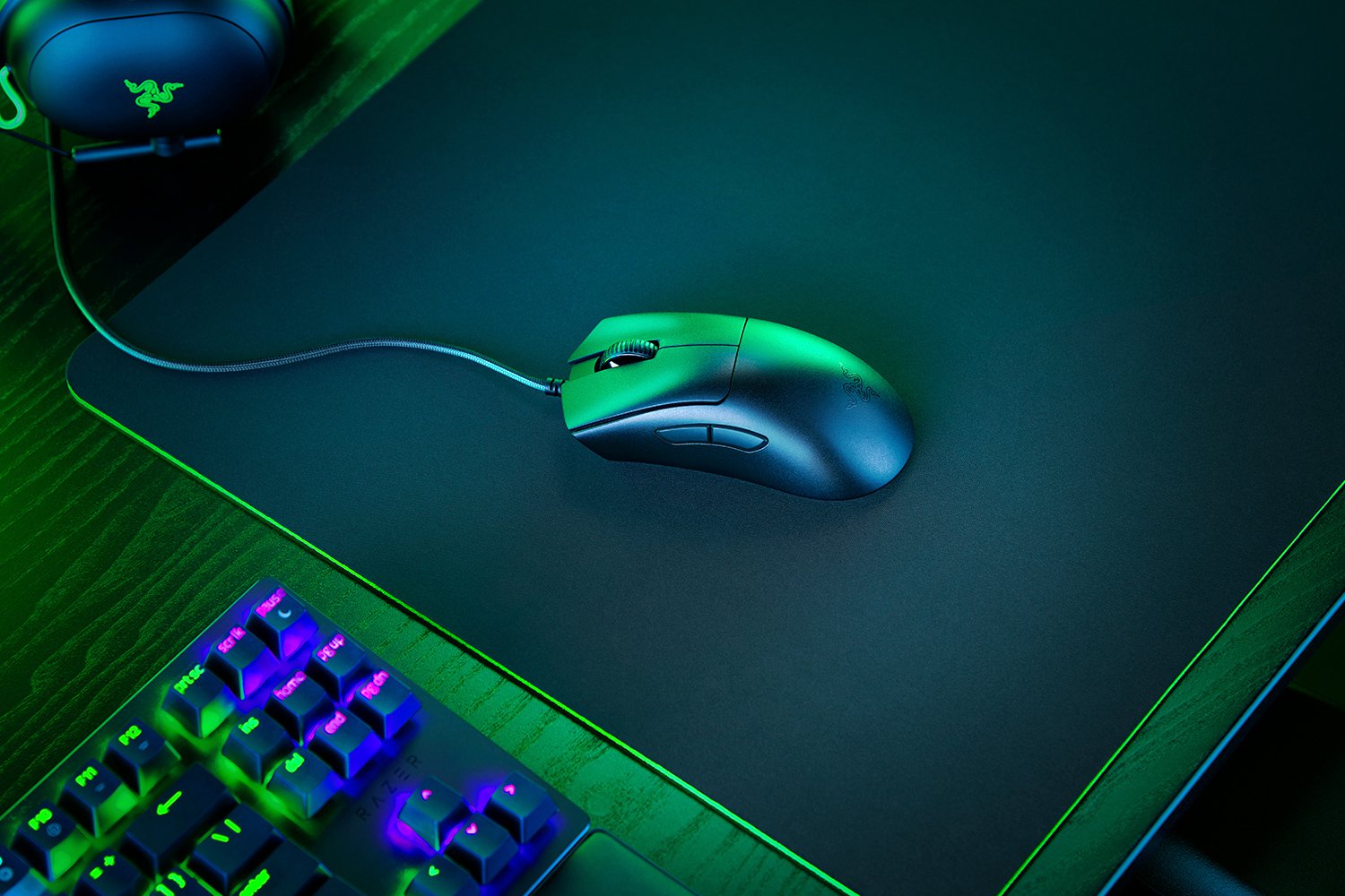 RAZER DEATHADDER V3 WIRED BLACK MOUSE